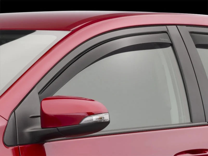 WeatherTech Front&Rear Side Window Deflectors - Dark Tint fits 2012-2022 Volkswagen Passat - Main Product View