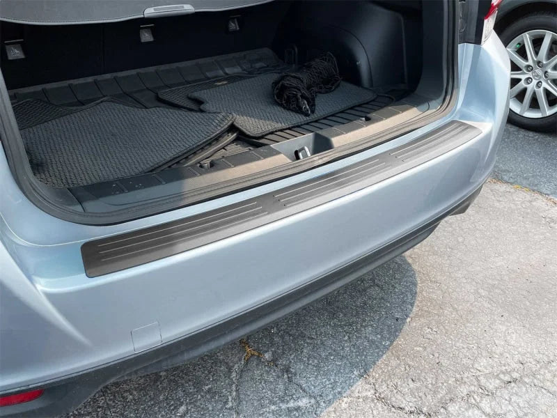 WeatherTech Hatchback BumperTopper - Black fits 2017-2023 Subaru Impreza - Main Product View