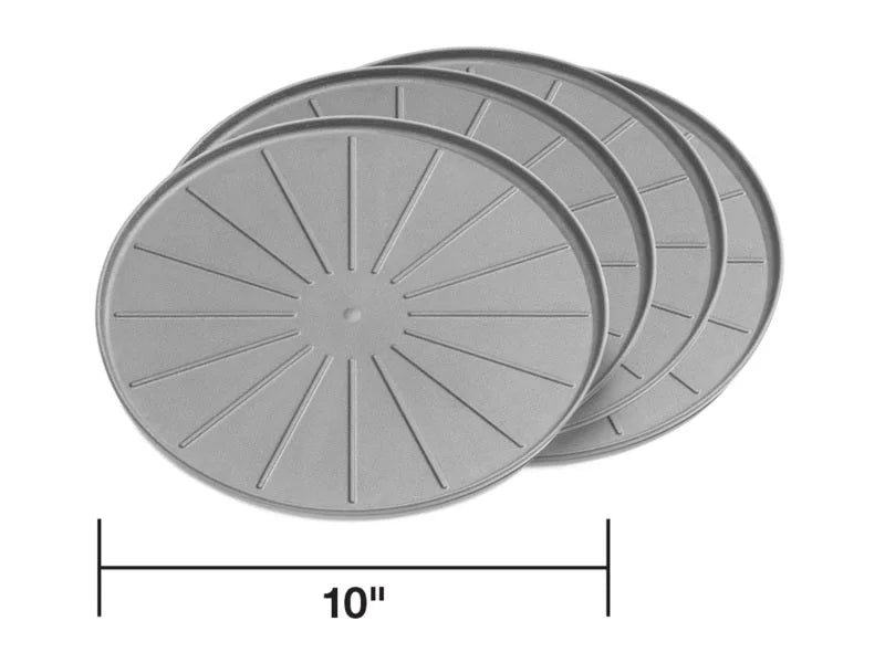 WeatherTech Home Surface Protectors 10in. - Grey (Set of 4) - Side View