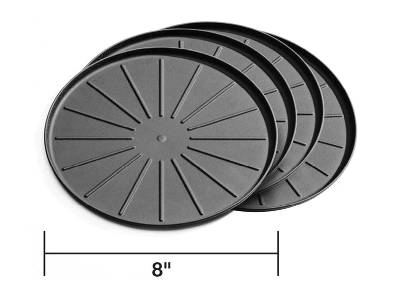 WeatherTech Home Surface Protectors 8in. - Black (Set of 4) - Side View