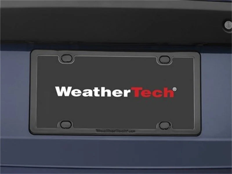 WeatherTech License Plate Frame Kit - Black - Main Product View