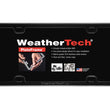 Load image into Gallery viewer, WeatherTech License Plate Frame Kit - Black - Side View