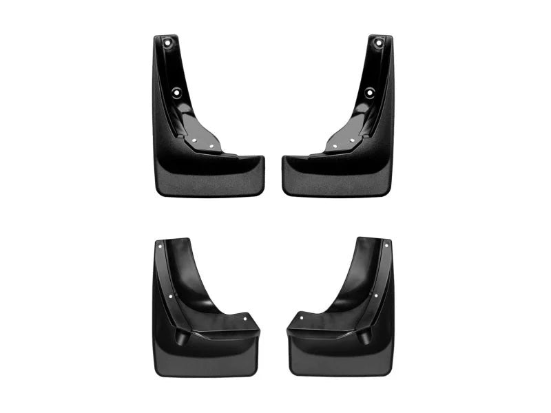WeatherTech No Drill Mudflaps - Black fits 2021-2025 Honda Ridgeline - Main Product View