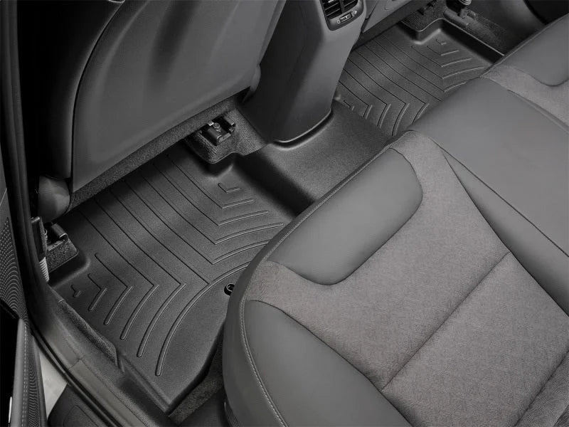 WeatherTech Rear FloorLiner - Black fits 2017-2022 Kia Niro - Back View