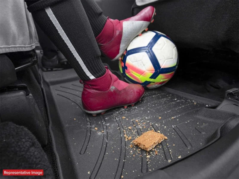 WeatherTech Rear FloorLiner - Installation View