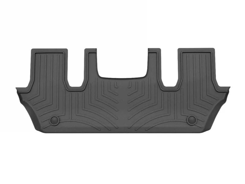 WeatherTech Rear FloorLiner - Black fits 2025 Infiniti QX80 Autograph / 2025 Infiniti QX60 - Main Product View