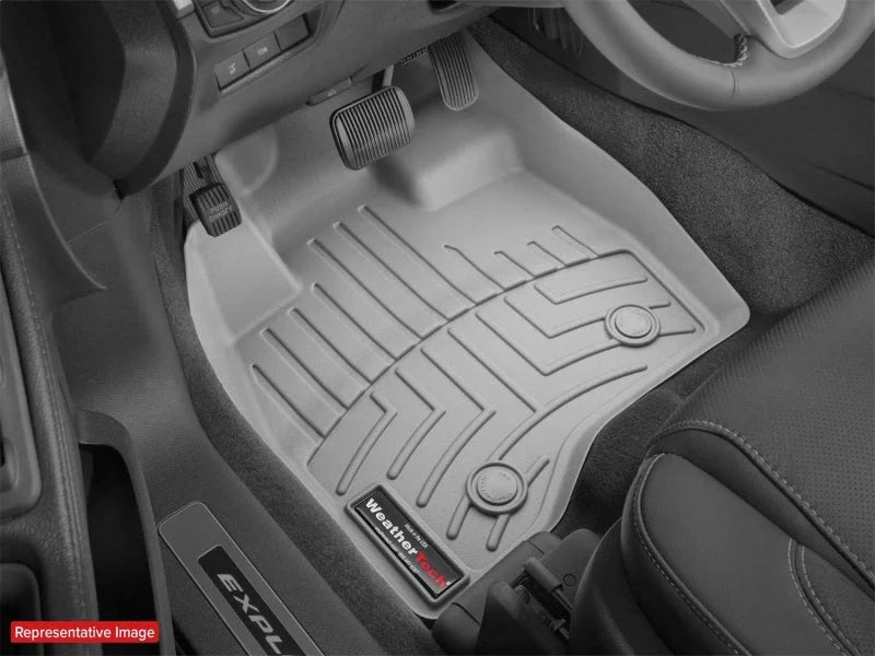 WeatherTech Rear FloorLiner - Cocoa fits 2024-2025 Kia EV9 / 2024-2025 Kia EV9 Gt-line - Side View
