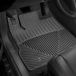 Load image into Gallery viewer, WeatherTech Rubber Mats - Rear - Blk fits 1998-2016 Nissan Frontier - Back View
