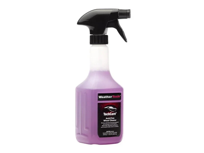 WeatherTech TechCare Acid-Free Wheel Cleaner Kit - 18oz Bottle - Side View