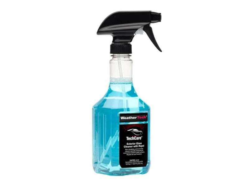 WeatherTech TechCare Exterior Glass Cleaner w/ Repel 18oz. Bottle - Installation View
