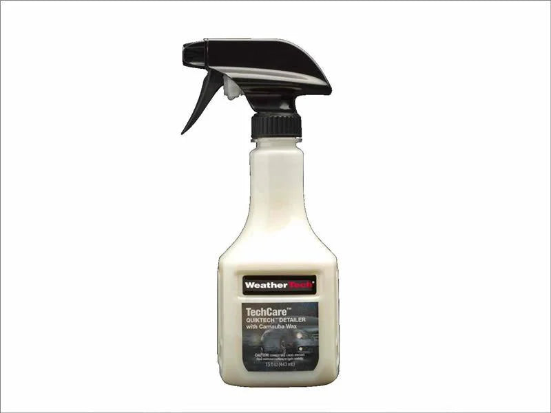 WeatherTech TechCare QuikTech Detailer w/ Carnauba Wax 18oz Bottle - Side View