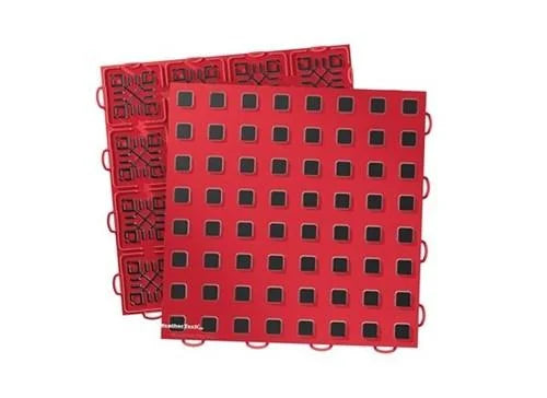 WeatherTech TechFloor - 12in X 12in Tiles - White/Black **Order in Qtys of 10 - Main Product View