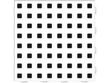 Load image into Gallery viewer, WeatherTech TechFloor - 12in X 12in Tiles - White/Black **Order in Qtys of 10 - Back View