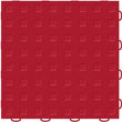 Load image into Gallery viewer, WeatherTech TechFloor 12in x 12in Solid Floor Tile w/ Raised Squares - Red - Back View