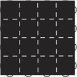 Load image into Gallery viewer, WeatherTech TechFloor - 12in x 12in Solid Tile w/ Raised Squares - Black - Installation View