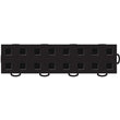 Load image into Gallery viewer, WeatherTech TechFloor - 3in X 12in Tiles(Right Loop) - Black/Black **Order in Qtys of 10 - Side View