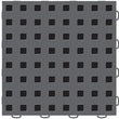 Load image into Gallery viewer, WeatherTech TechFloor - 3in x 12in Tiles(Right Loop) - Dark Grey/Black - Main Product View