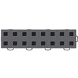 Load image into Gallery viewer, WeatherTech TechFloor - 3in x 12in Tiles(Right Loop) - Dark Grey/Black - Side View