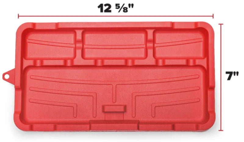 WeatherTech ToolTray (2 Pack) - Red - Installation View