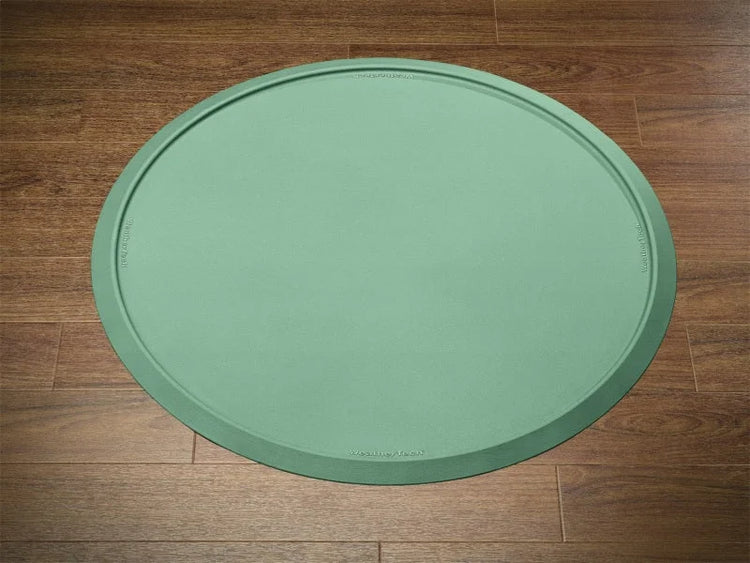 WeatherTech Universal Colored Box Christmas Tree Mat - Cocoa - Side View
