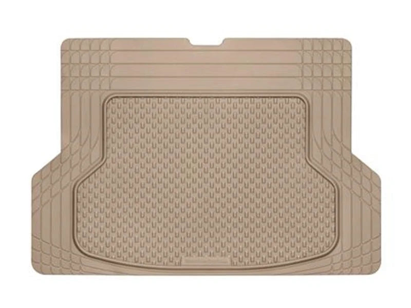 WeatherTech Universal Front and Rear Trim-to-Fit Mat - Tan - Side View