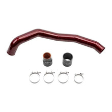 Load image into Gallery viewer, Wehrli 01-04 Chevrolet 6.6L LB7 Duramax Driver Side 3in Intercooler Pipe - WCFab Red - Main Product View