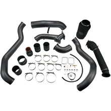 Load image into Gallery viewer, Wehrli 01-04 Chevrolet 6.6L LB7 Duramax High Flow Intake Bundle Kit - Gloss Black - Side View
