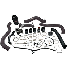Load image into Gallery viewer, Wehrli 01-04 Chevrolet 6.6L LB7 Duramax S300 Turbo Install Kit (No Turbo) - Gloss Black - Main Product View