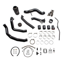 Load image into Gallery viewer, Wehrli 01-04 Chevrolet 6.6L LB7 Duramax S300 Turbo Install Kit (No Turbo) - WCFab Red - Side View