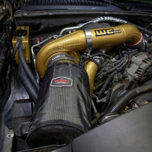 Load image into Gallery viewer, Wehrli 01-04 Chevrolet 6.6L LB7 Duramax S400 Twin Turbo Kit (No Turbo) - Gloss Black - Back View