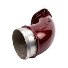 Load image into Gallery viewer, Wehrli 01-04 Duramax LB7 4in High Flow Intake Horn - Candy Red - Back View