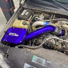 Load image into Gallery viewer, Wehrli 01-04 Duramax LB7 4in High Flow Intake Horn - Sparkle Granny Smith - Side View