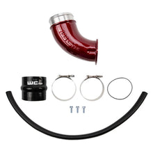 Load image into Gallery viewer, Wehrli 01-04 Duramax LB7 4in High Flow Intake Horn - WCFab Red - Main Product View