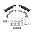 Load image into Gallery viewer, Wehrli 01-04 Duramax LB7 Billet Exhaust Manifold &amp; SS Up Pipes w/ Gaskets and ARP Hardware - Main Product View