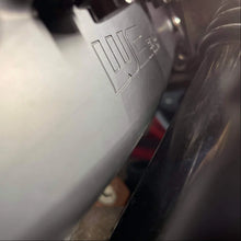 Load image into Gallery viewer, Wehrli 01-04 Duramax LB7 Billet Exhaust Manifold &amp; SS Up Pipes w/ Gaskets and ARP Hardware - Back View