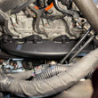 Load image into Gallery viewer, Wehrli 01-04 Duramax LB7 Billet Exhaust Manifold &amp; SS Up Pipes w/ Gaskets and ARP Hardware - Installation View
