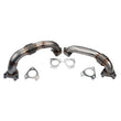 Load image into Gallery viewer, Wehrli 01-04 Duramax LB7 Billet Exhaust Manifold &amp; SS Up Pipes w/ Gaskets and ARP Hardware - Additional View 8