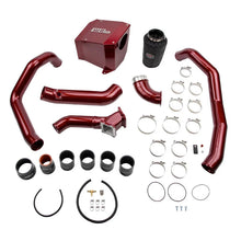 Load image into Gallery viewer, Wehrli 01-04 Duramax LB7 Stage 2 High Flow Intake Bundle Kit - Cat Yellow - Main Product View