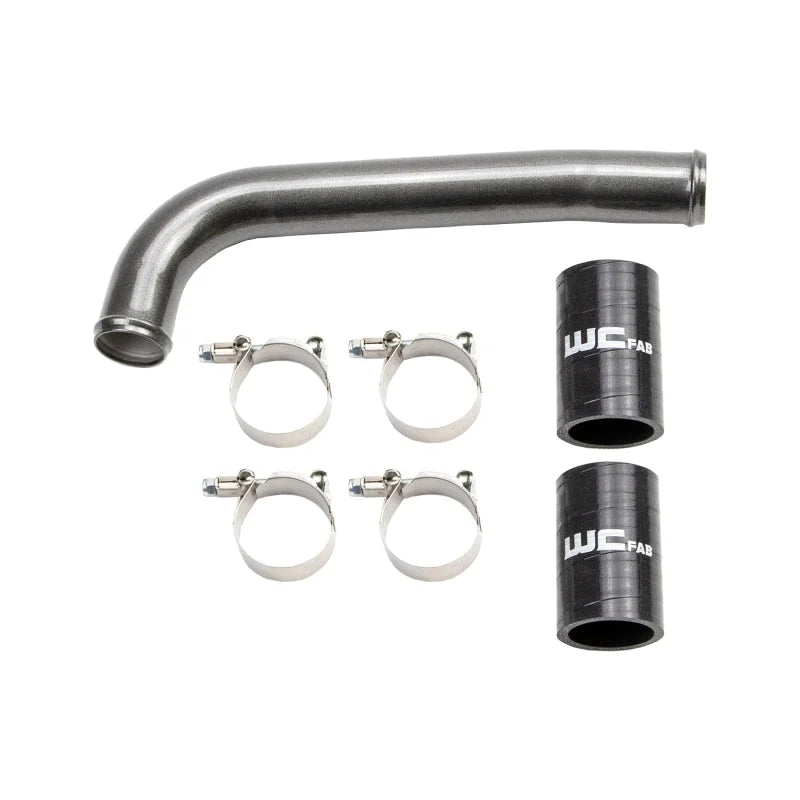 Wehrli 01-05 Chevrolet 6.6L LB7/LLY Duramax Upper Coolant Pipe - Gloss White - Main Product View