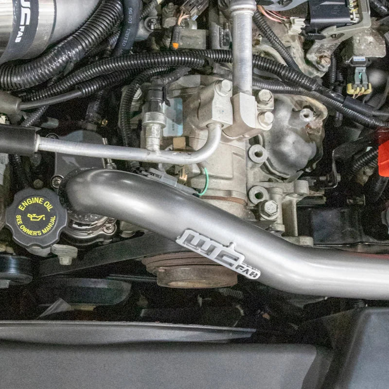 Wehrli 01-05 Chevy 6.6L LB7/LLY Duramax Thermostat Housing & Upper Coolant Pipe Kit - Bengal Silver - Additional View 5
