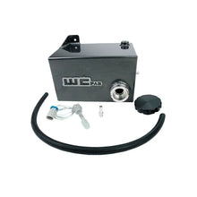 Load image into Gallery viewer, Wehrli 01-06 Chevrolet 6.6L LB7/LLY/LBZ Duramax OEM Placement Coolant Tank Kit - Illusion Purple - Installation View