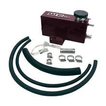 Load image into Gallery viewer, Wehrli 01-06 Chevrolet 6.6L LB7/LLY/LBZ Duramax Twin Turbo Style Coolant Tank Kit - Gloss Black - Main Product View