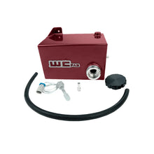 Load image into Gallery viewer, Wehrli 01-07 Chevrolet 6.6L LB7/LLY/LBZ Duramax OEM Placement Coolant Tank Kit - WCFab Red - Side View
