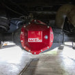Load image into Gallery viewer, Wehrli 01-19 Chevrolet Duramax/03-19 Dodge Cummins 11.5in AAM Rear Diff. Cover - Illusion Blueberry - Installation View