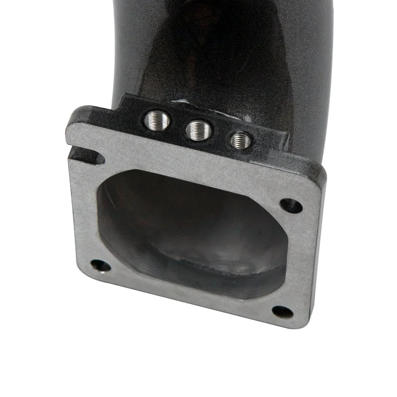 Wehrli 03-07 Dodge Cummins 5.9L 3.5in Intake Horn w/Driver IC Pipe - Illusion Purple - Additional View 5