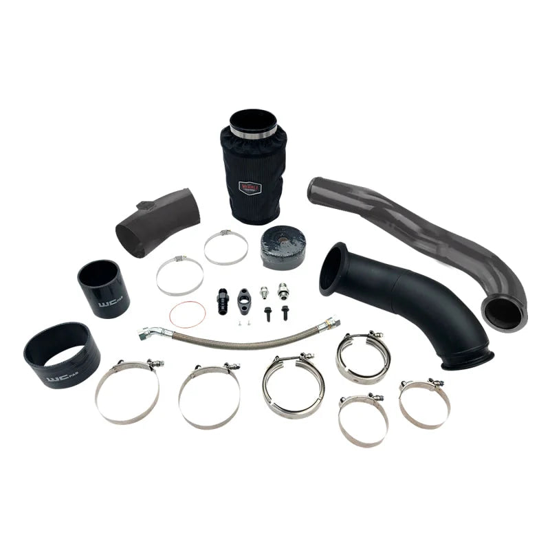 Wehrli 04.5-07 Dodge 5.9L Cummins S300 Turbo 2nd Gen Swap Kit (No Turbo/Manifold) - WCFab Grey - Main Product View