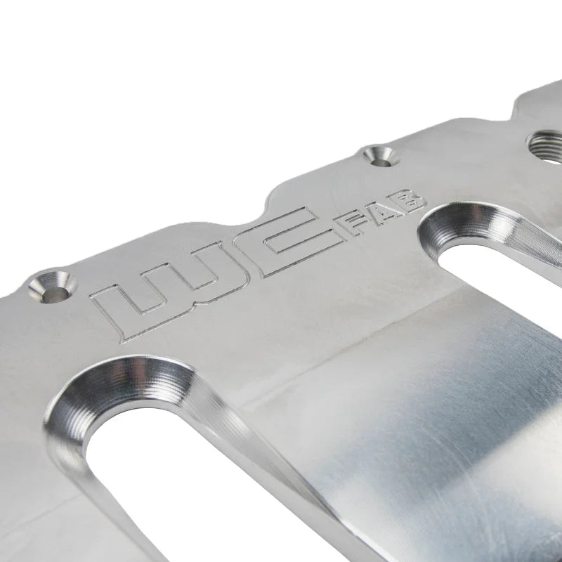 Wehrli 04.5-10 Duramax LLY/LBZ/LMM Billet Upper Valve Cover Set - Raw Aluminum - Detail View