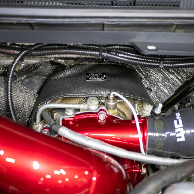 Wehrli 04.5-16 Chevrolet 6.6L LLY/LBZ/LMM/LML Duramax VGT Exhaust Housing Heat Blanket - Side View