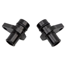 Load image into Gallery viewer, Wehrli 04.5-2010 Duramax LLY/LBZ/LMM Crankcase Vent (PCV) Fitting Kit - Billet Black Anodized - Side View