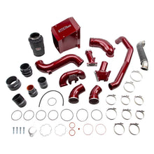 Load image into Gallery viewer, Wehrli 06-07 Chevrolet 6.6L Duramax LBZ Stage 3 High Flow Bundle Kit - WCFab Red - Main Product View